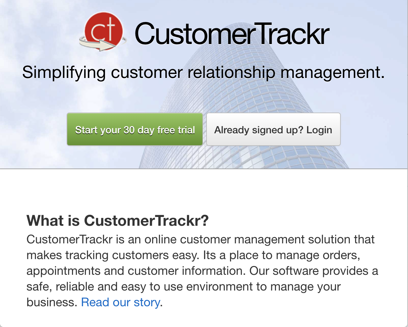 CustomerTracker Logo